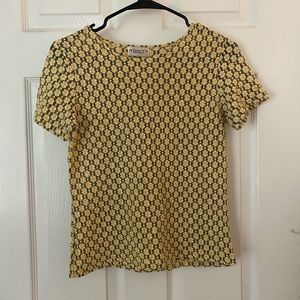 vintage knitted top !!